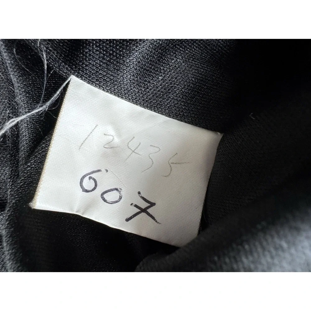 Vintage Jessica McClintock Olive Green Suede‎ Satin Blazer Jacket Size Small USA